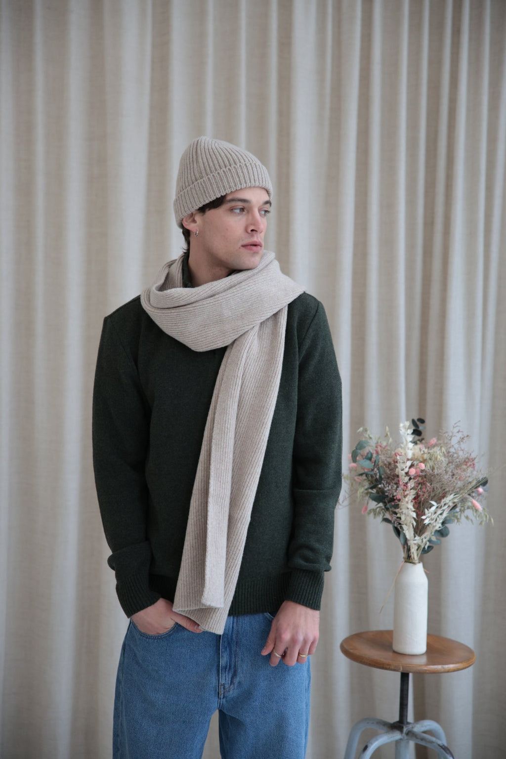 Echarpe Cashma Light Grey - 7