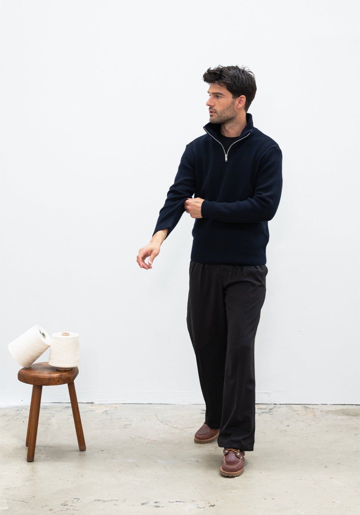 Pull Camionneur ACONER Brown - 5