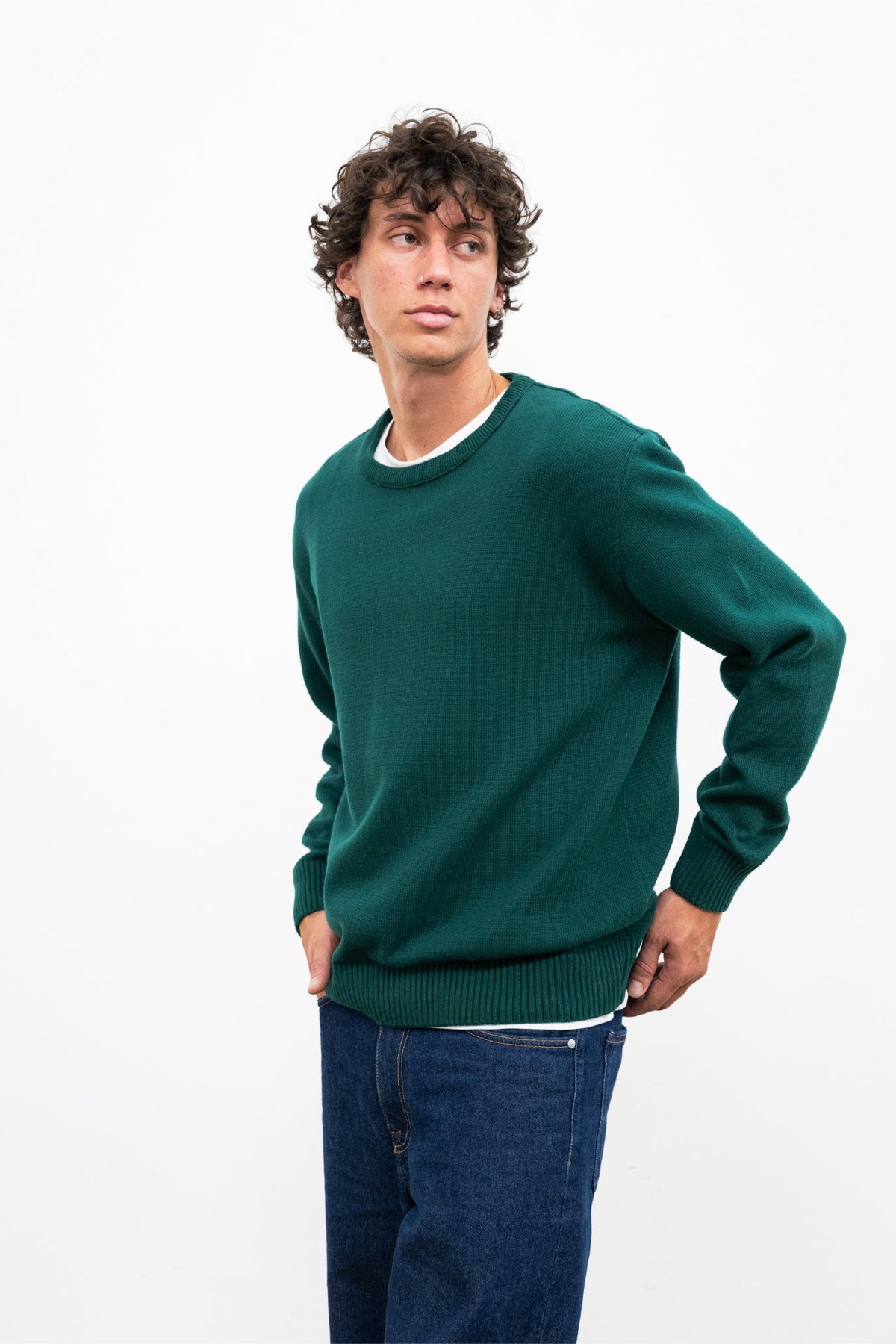 Col Rond BISCO Navy&Yellow Stripes - 4
