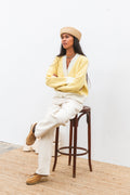 Précommande - Gilet BARA Yellow & Cream - 1