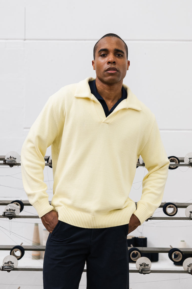 Polo COTI Jaune Butter - 1