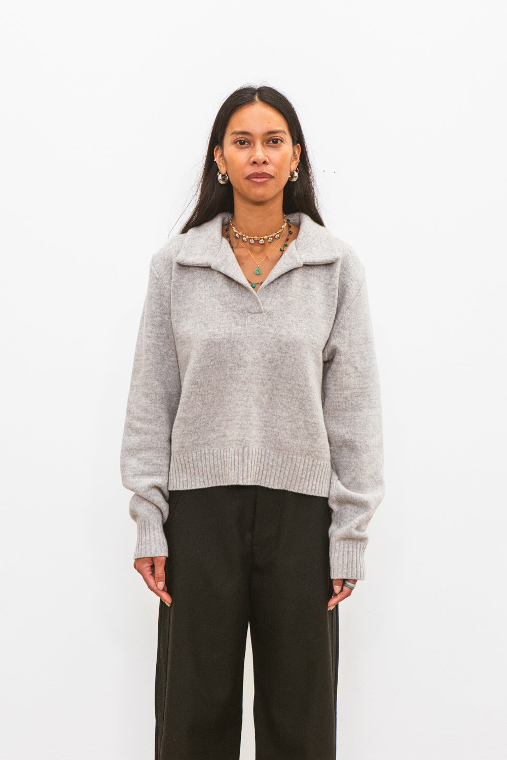 Précommande - Polo FUJI Light Grey - 2
