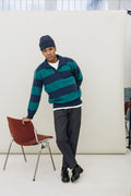 Polo FUJI Green Stripes - 1