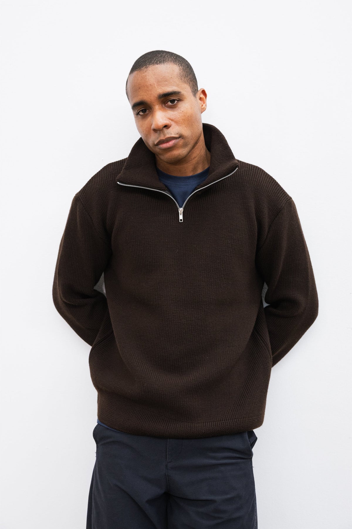 Pull Camionneur ACONER Brown - 1