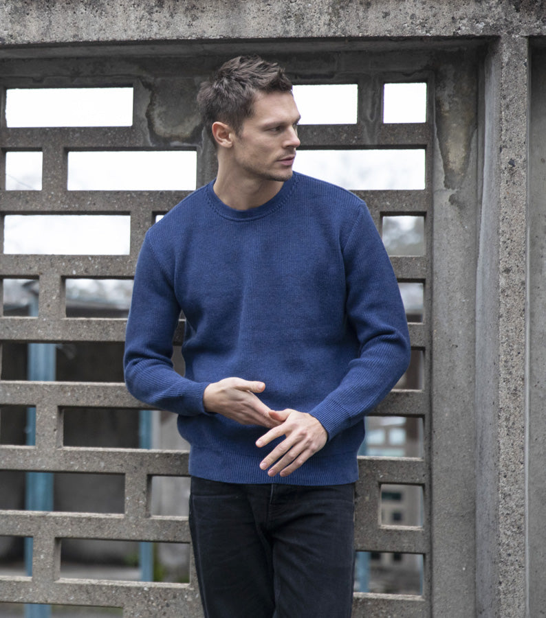 Col rond COTO Bleu - 1