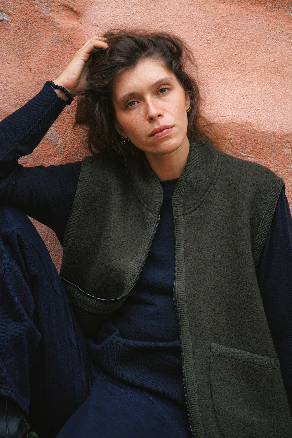 Précommande - Veste RIVO sans manche Kaki - 2