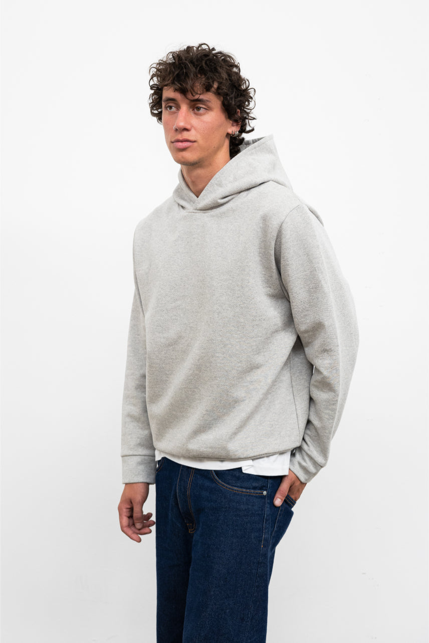 Sweat Capuche LANZO Gris - 1