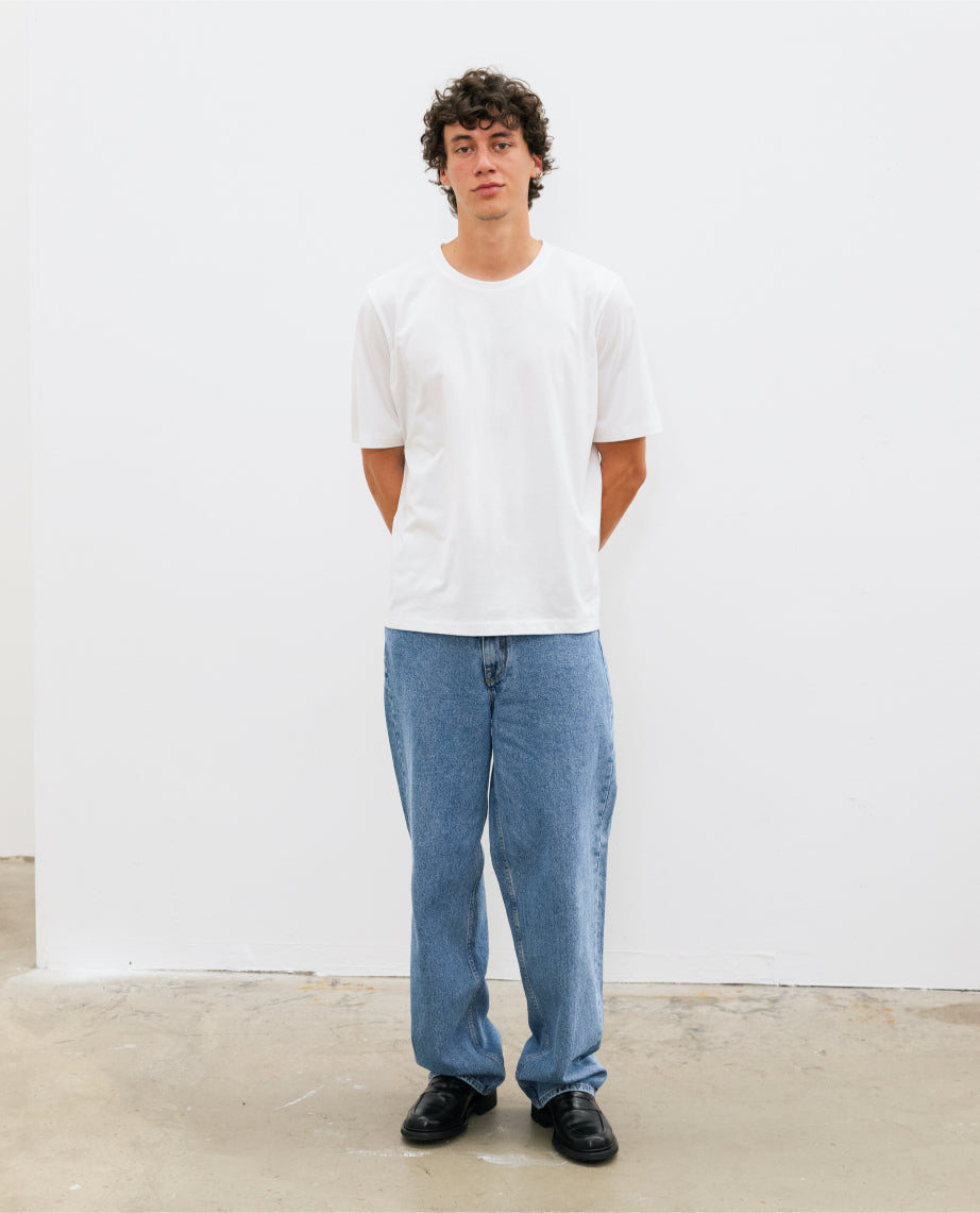Tee-Shirt fin CONTIS Blanc - 1