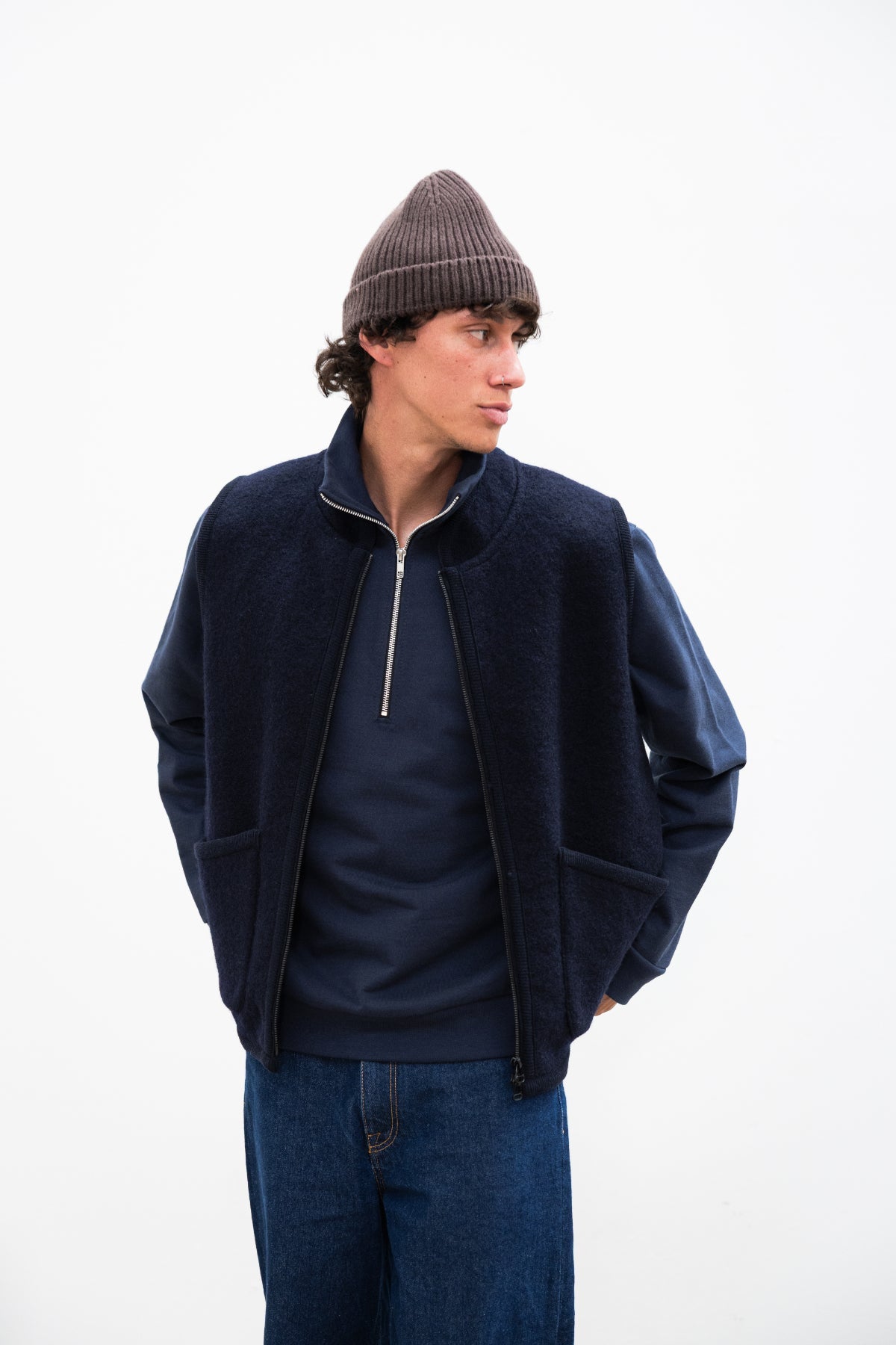 Veste sans manche RIVO Navy - 2